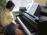 Masturbace u klavíru